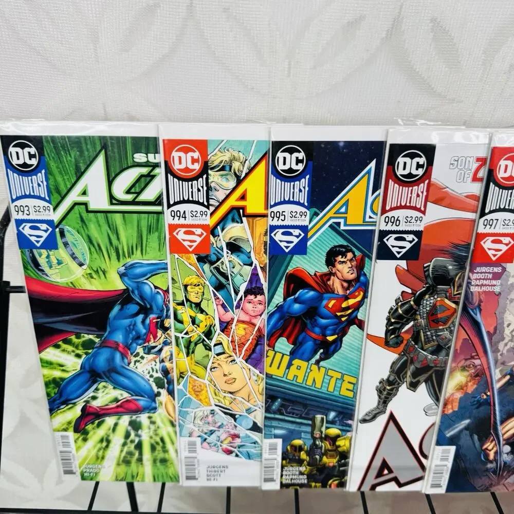 Action Superman 993-999 1002-1003 1007-1014 1016-1018 &‎ Leviathan Rising 1 Lot
